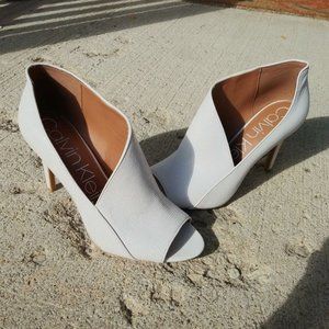 Calvin Klein Natassia Peep Toe